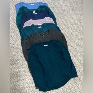 Colorful Cable Knit Sweaters Bundle